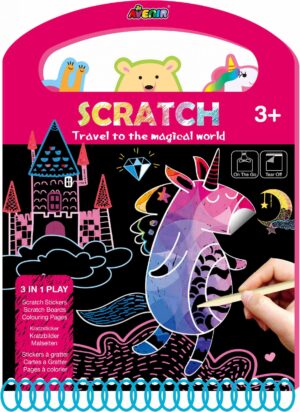 Avenir Scratch Book- magical 60113 - Avenir