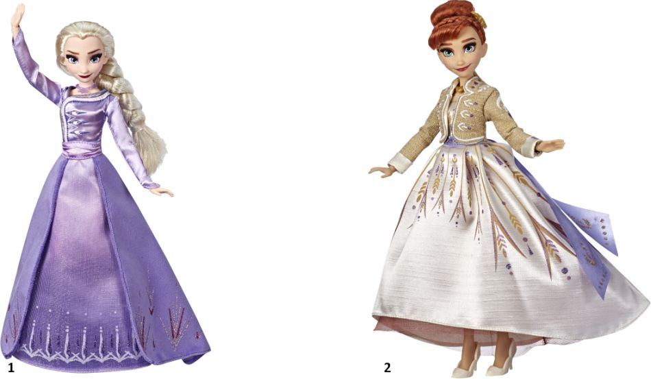 Frozen 2 Deluxe Arendelle Fashion 2 Σχέδια E5499 - 