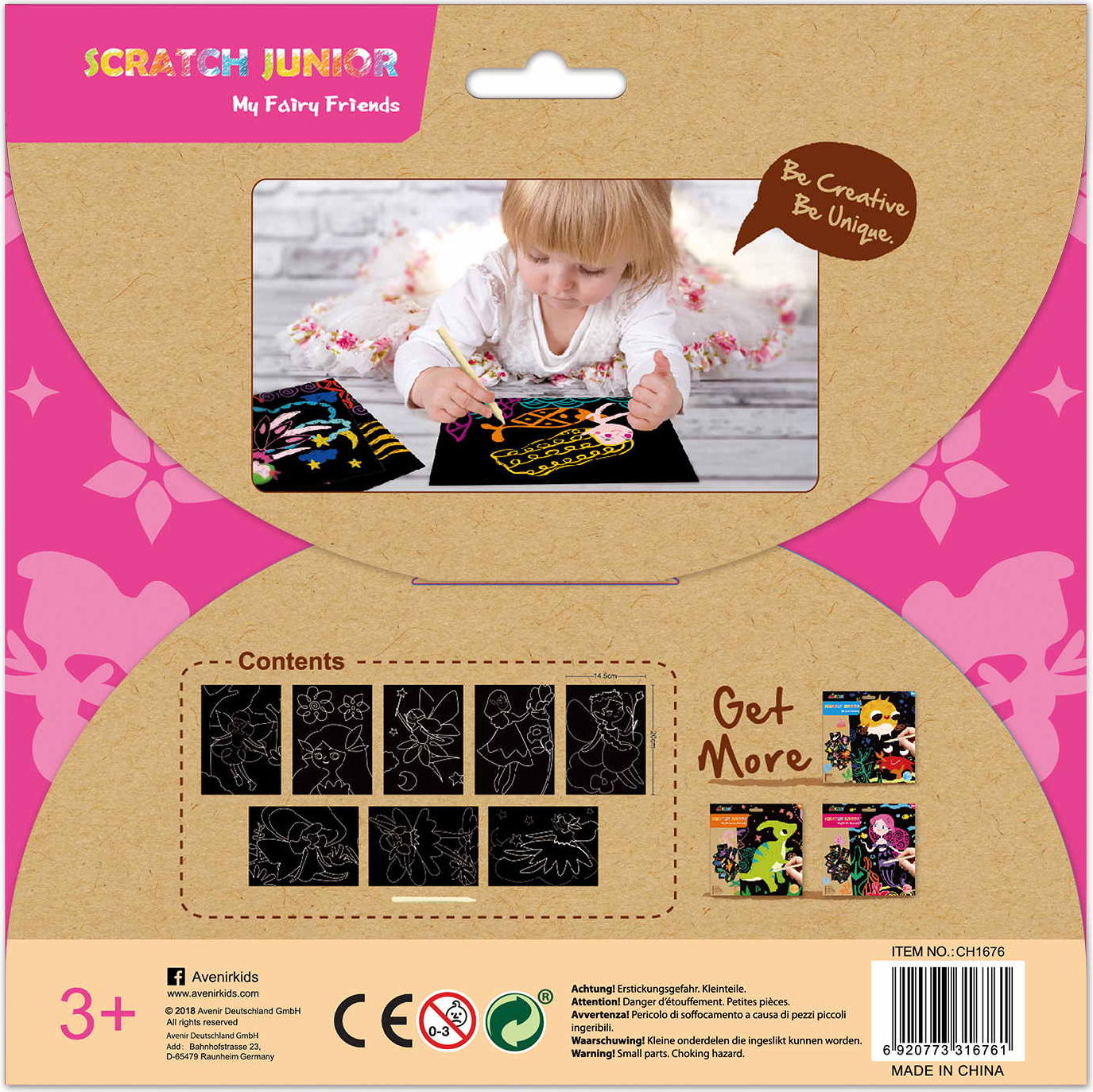 Avenir Scratch Junior - fairy 60109 - Avenir
