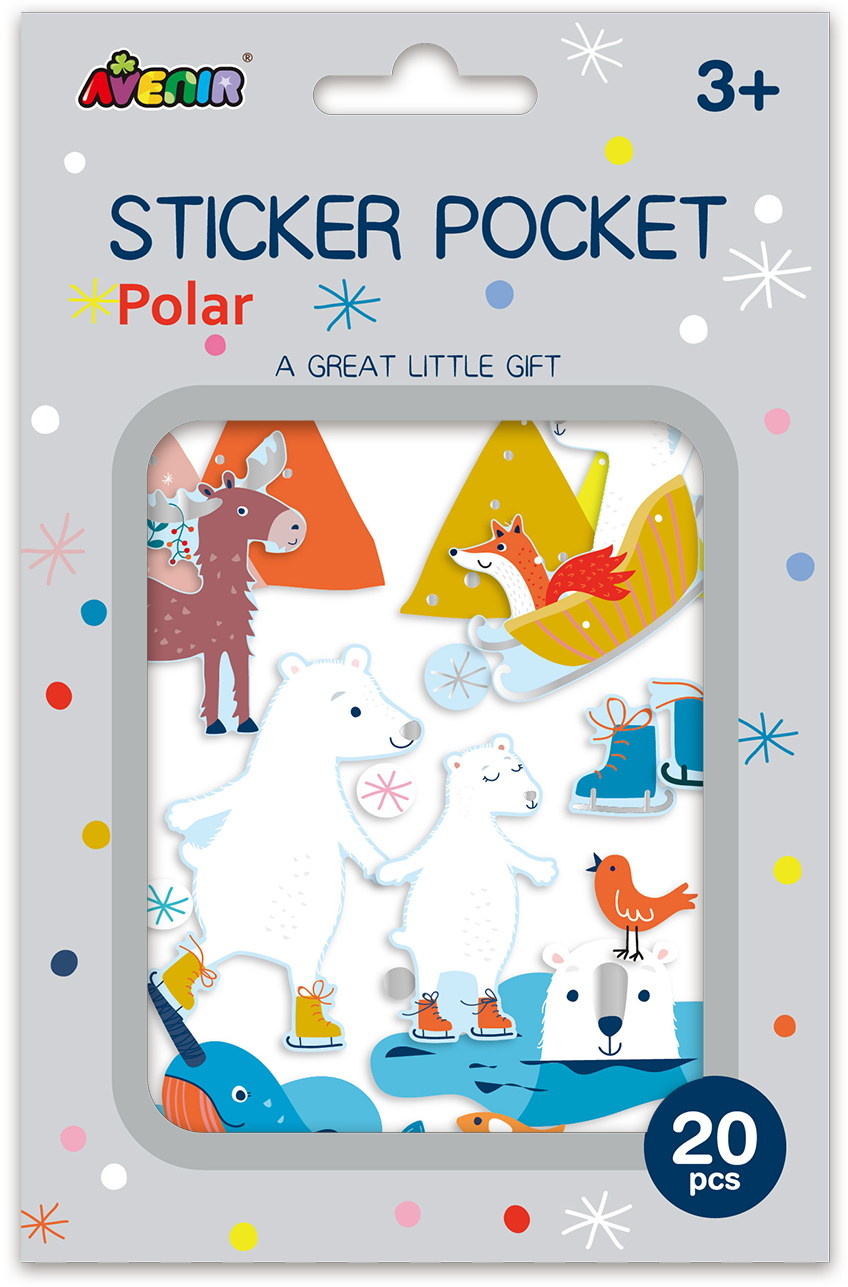 Avenir Sticker Pocket- polar 60504 - Avenir