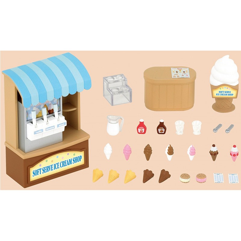 Sylvanian Families Soft Serve Ice Cream Shop (5054) - Sylvanian Families