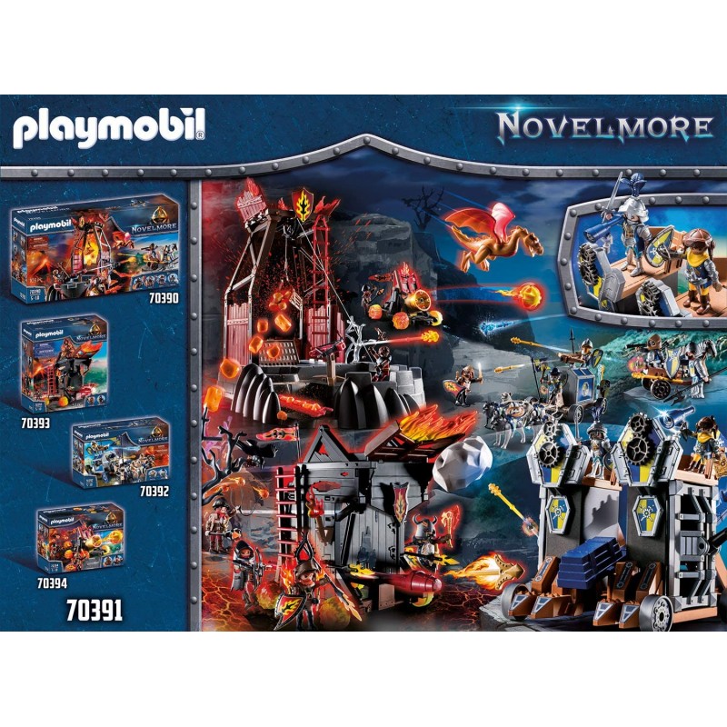 Playmobil Novelmore Πολιορκητικός Πύργος Του Νόβελμορ 70391 - Playmobil, Playmobil Novelmore