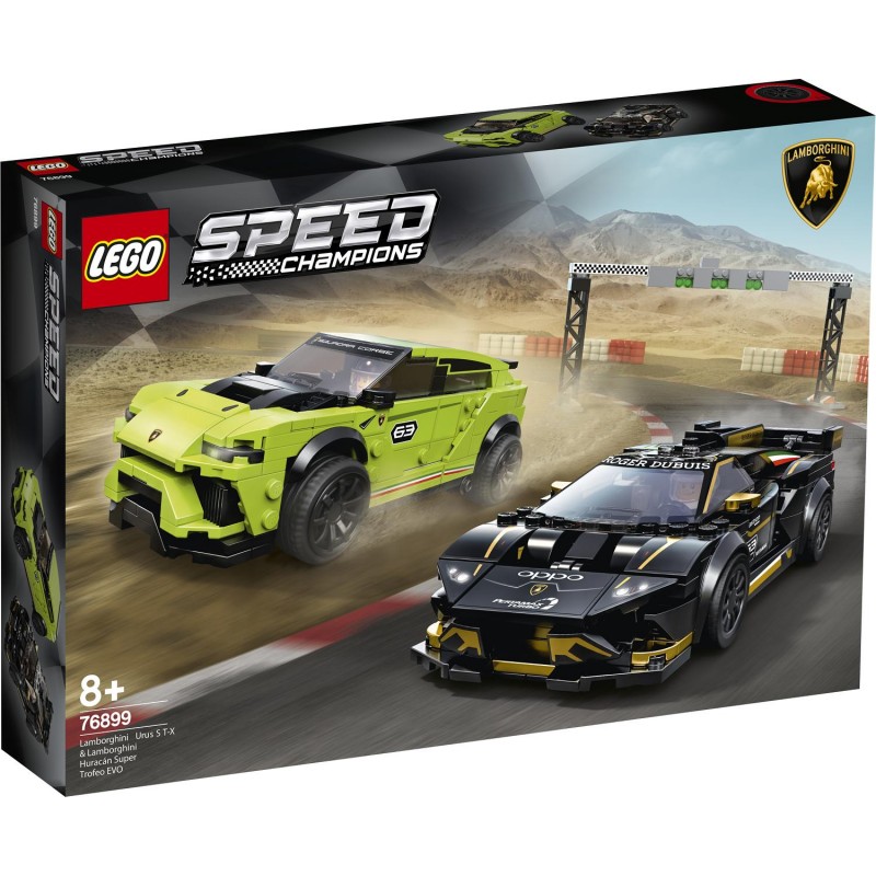 LEGO Speed Champions Lamborghini Urus ST-X Και Lamborghini Huracan Super Trofeo EVO 76899 - LEGO, LEGO Speed Champions
