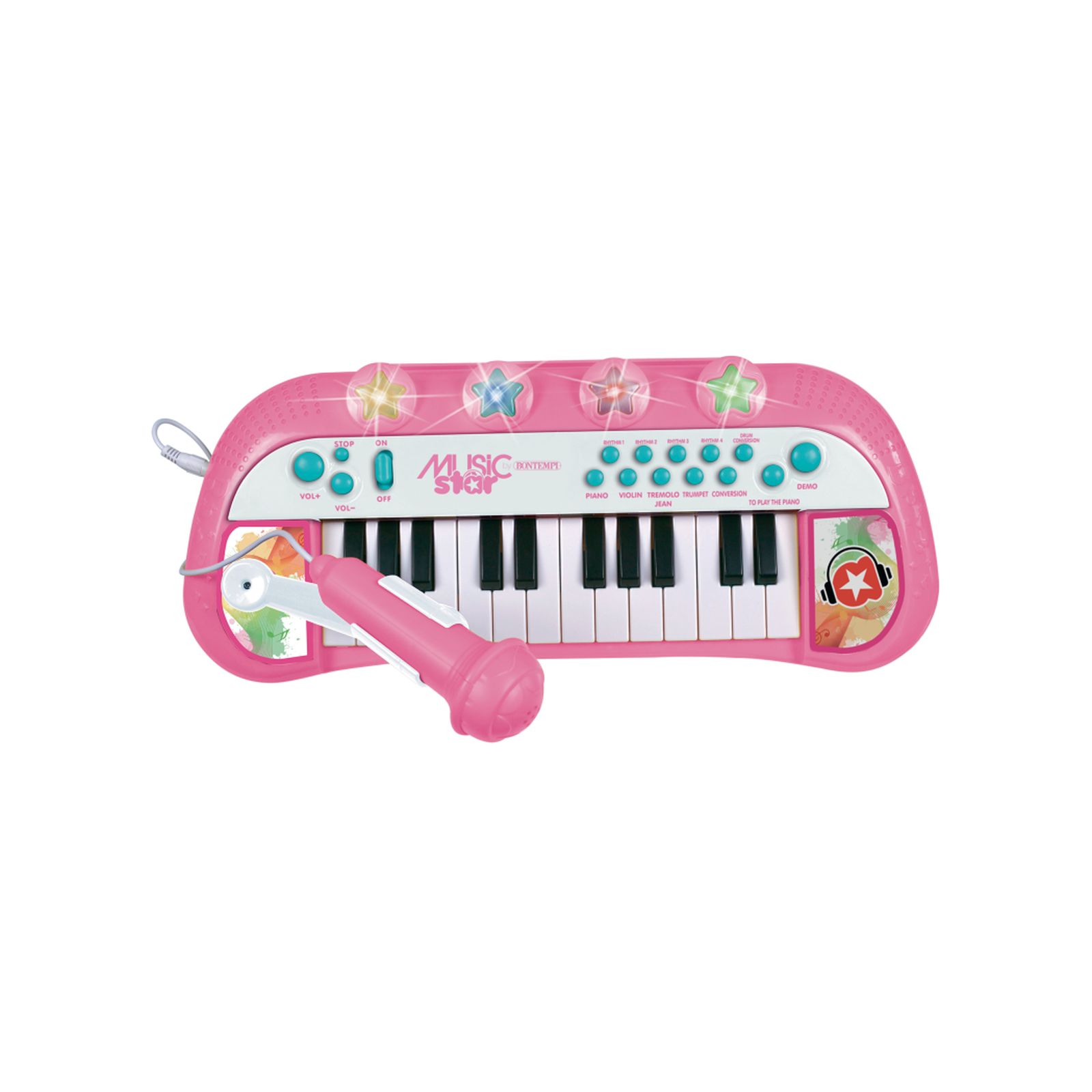 Music Star Αρμόνιο Smart Keyboard Ροζ PRG00469 - Music Star