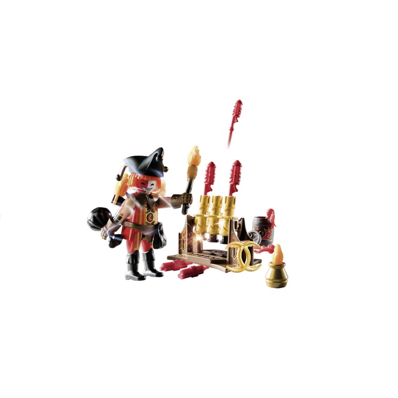 Playmobil Novelmore Τεχνικός Πυροτεχνημάτων Του Μπέρναμ 70228 - Playmobil, Playmobil Novelmore