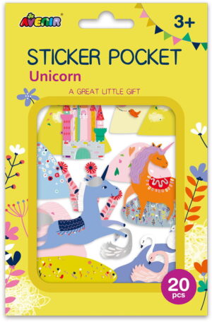 Avenir Sticker Pocket- unicorn 60506 - Avenir