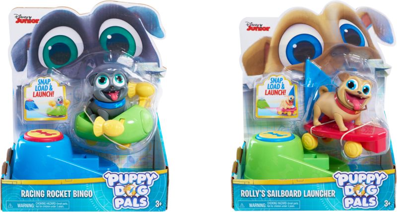 Κουταβοφιλαράκια Φιγούρες με Εκτοξευτή (3 σχέδια) PUY06000 - Puppy Dog