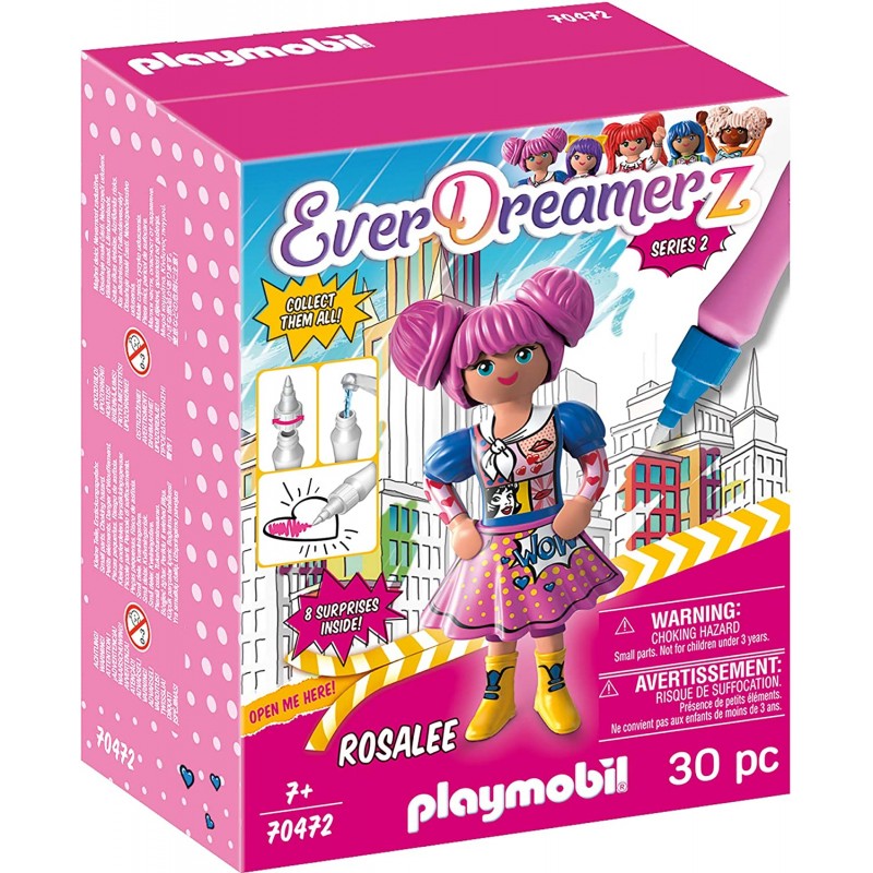 Playmobil Everdreamerz Ροζαλία "Comic World" 70472 - Playmobil, Playmobil Εverdreamerz