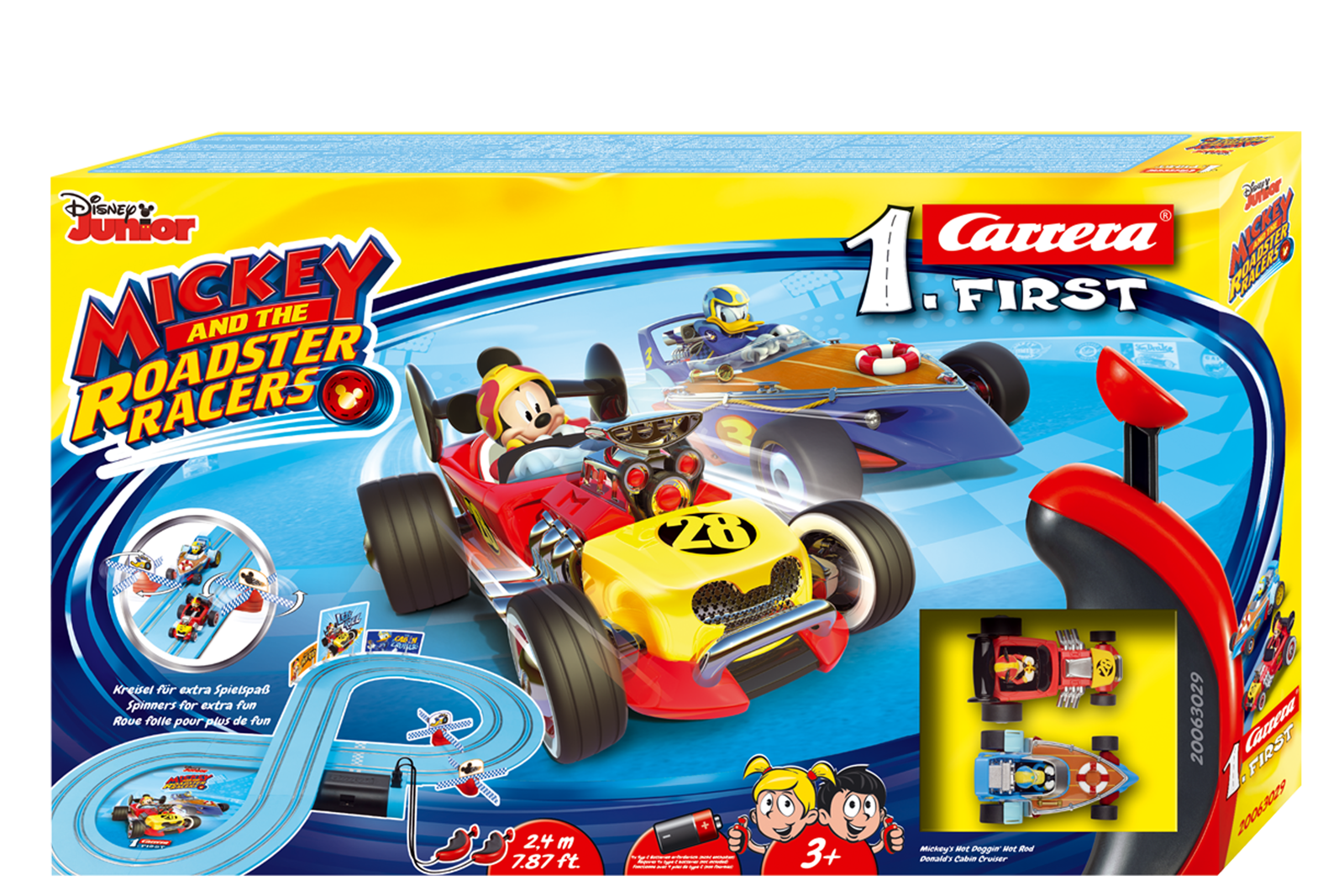 Carrera FIRST Set: Mickey and the Roadster Racers - 1:50 (20063029) - Carrera