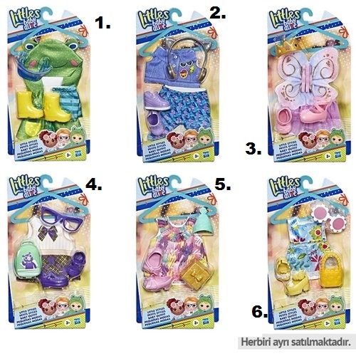 the littlies Baby Alive Littles Styles 6 Σχέδια E6645