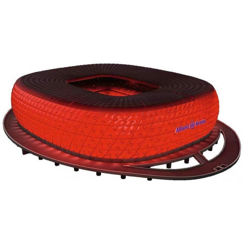 Ravensburger 3D Puzzle Night Edition 216 τεμ. Allianz Arena 12530 φωτογραφία