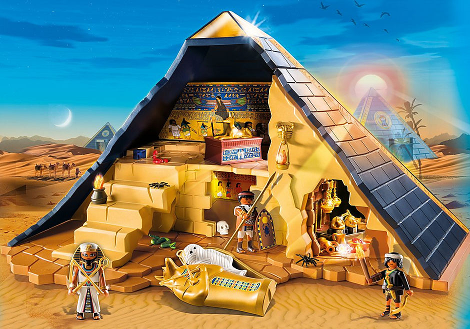 Playmobil History Πυραμίδα του Φαραώ Pharaoh's Pyramid 5386 - Playmobil, Playmobil History