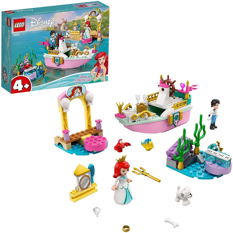 LEGO Disney Princess Ariels Celebration Boat Το Εορταστικό Σκάφος Της Άριελ 43191 - LEGO, LEGO Disney Princess