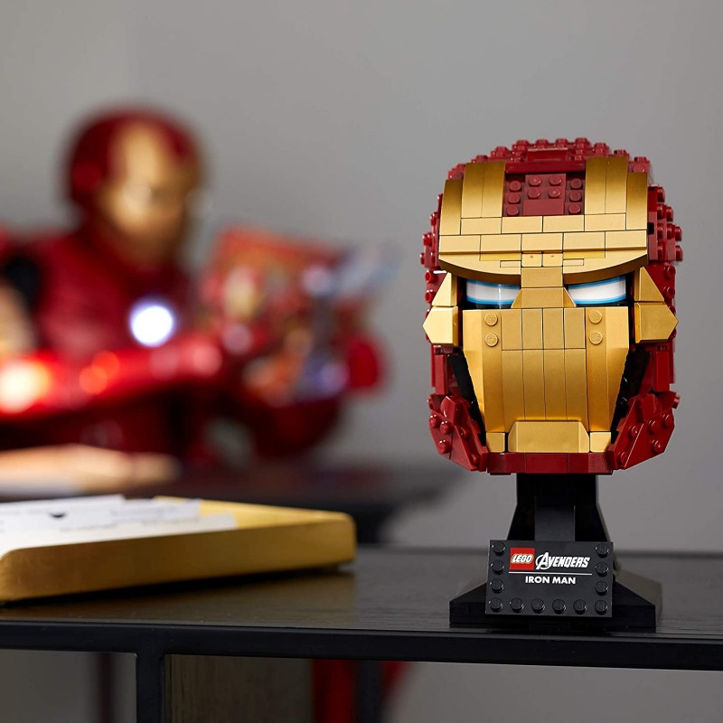 LEGO Super Heroes Iron Man Helmet 76165 - LEGO, LEGO Avengers, LEGO Marvel Super Heroes, LEGO Super Heroes