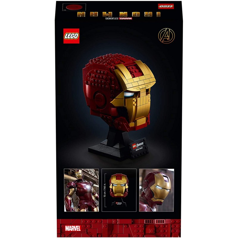 LEGO Super Heroes Iron Man Helmet 76165 - LEGO, LEGO Avengers, LEGO Marvel Super Heroes, LEGO Super Heroes