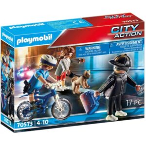 Playmobil City Action Αστυνομικός Με Ποδήλατο Και Πορτοφολάς 70573 - Playmobil, Playmobil City Action