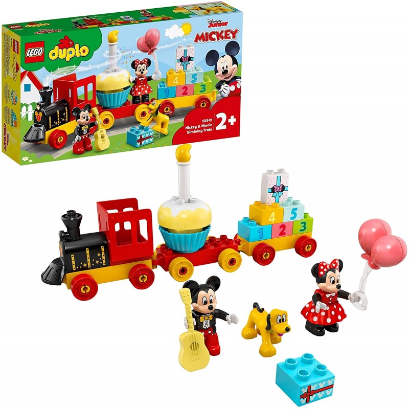LEGO Duplo Disney Mickey And Minnie Birthday Train Τρένο Γενεθλίων Του Μίκυ Και Της Μίννι 10941 - LEGO, LEGO Duplo