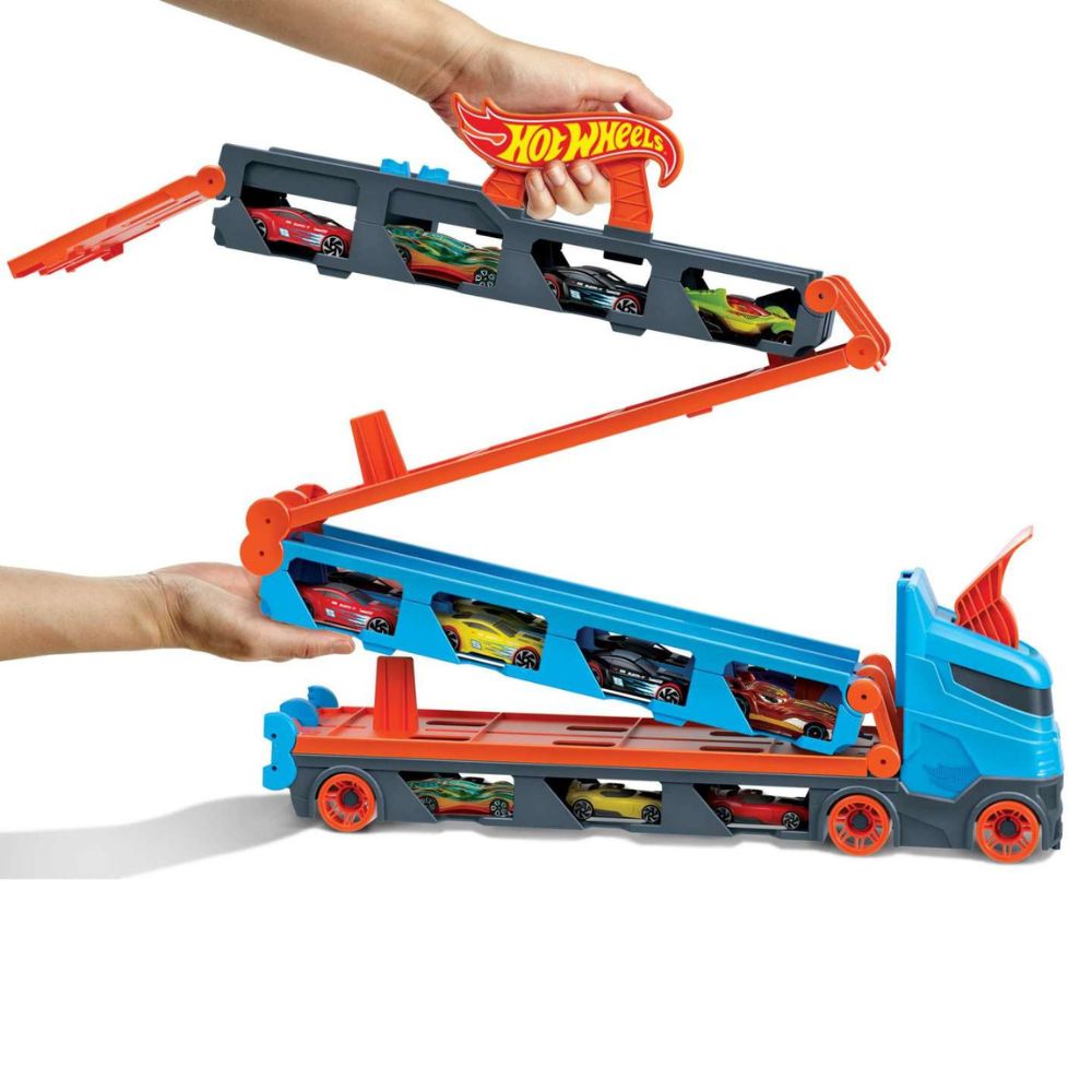 Hot Wheels Νταλίκα Πίστα 2 σε 1 GVG37 - Hot Wheels