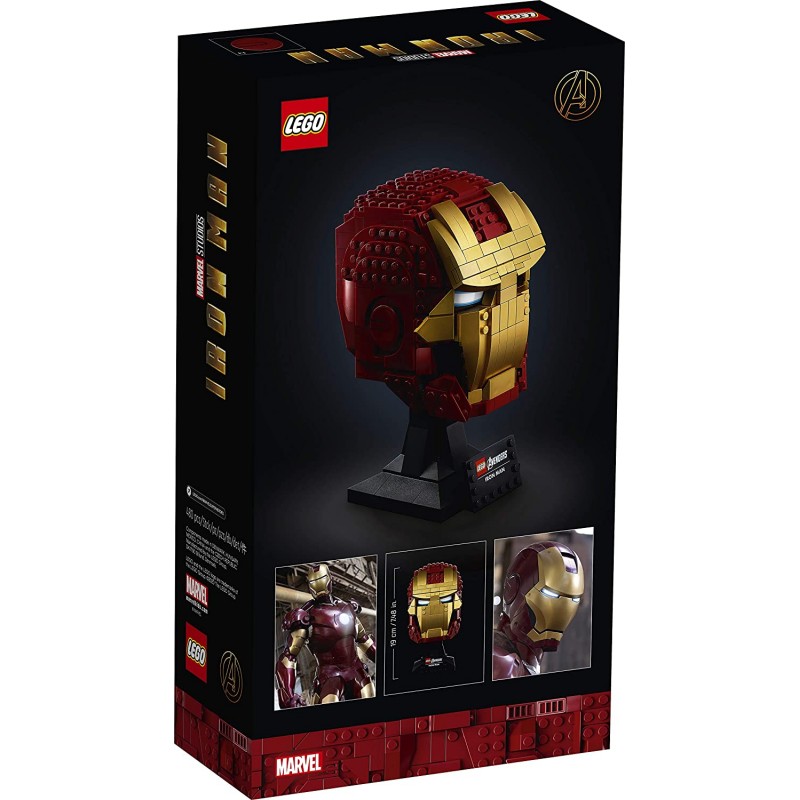 LEGO Super Heroes Iron Man Helmet 76165 - LEGO, LEGO Avengers, LEGO Marvel Super Heroes, LEGO Super Heroes