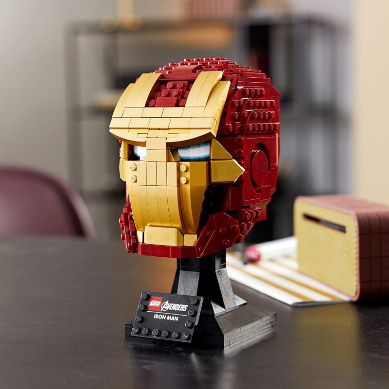 LEGO Super Heroes Iron Man Helmet 76165 - LEGO, LEGO Avengers, LEGO Marvel Super Heroes, LEGO Super Heroes