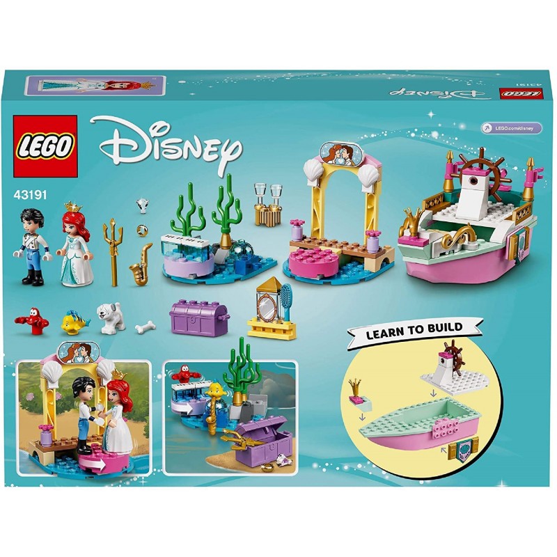 LEGO Disney Princess Ariels Celebration Boat Το Εορταστικό Σκάφος Της Άριελ 43191 - LEGO, LEGO Disney Princess