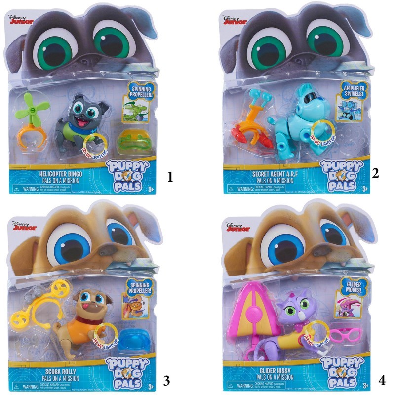 Κουταβοφιλαράκια Φιγούρες Που Φωτίζουν Σε Αποστολή - 4 Σχέδια PUY05000 φωτογραφία