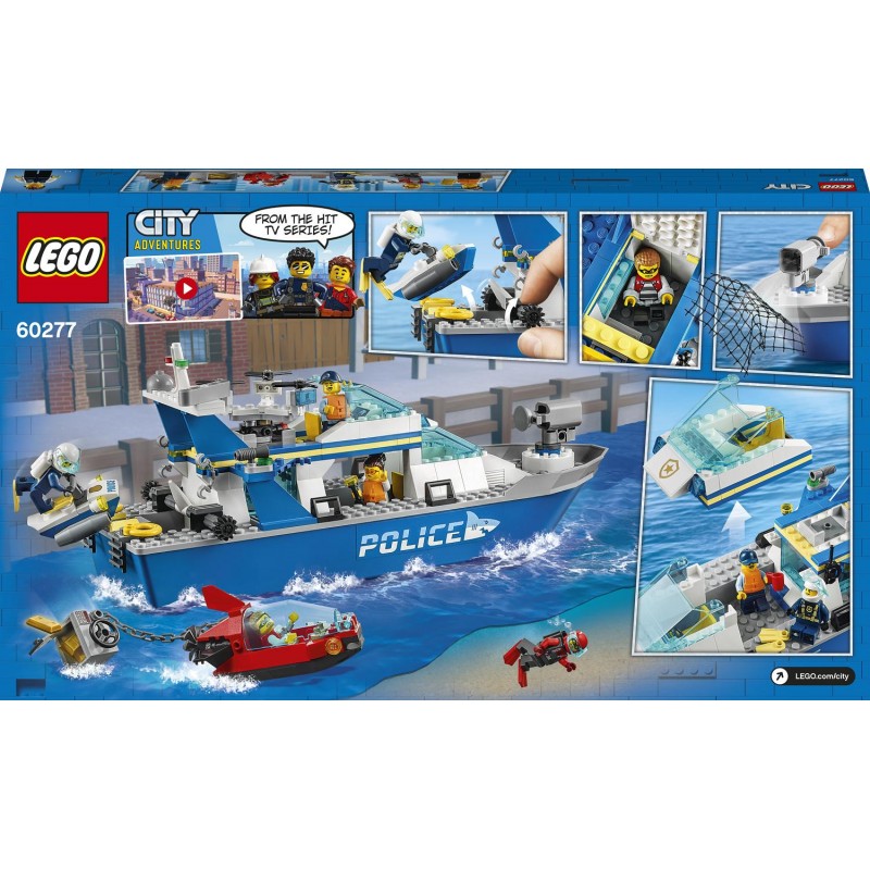 LEGO City Police Patrol Boat 60277 - LEGO, LEGO City