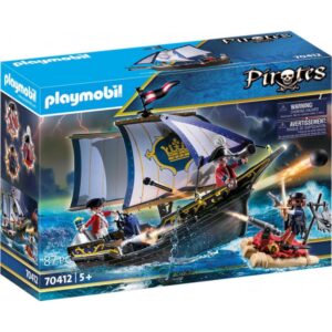 Playmobil Pirates Πλοιάριο Λιμενοφυλάκων 70412 - Playmobil, Playmobil Pirates