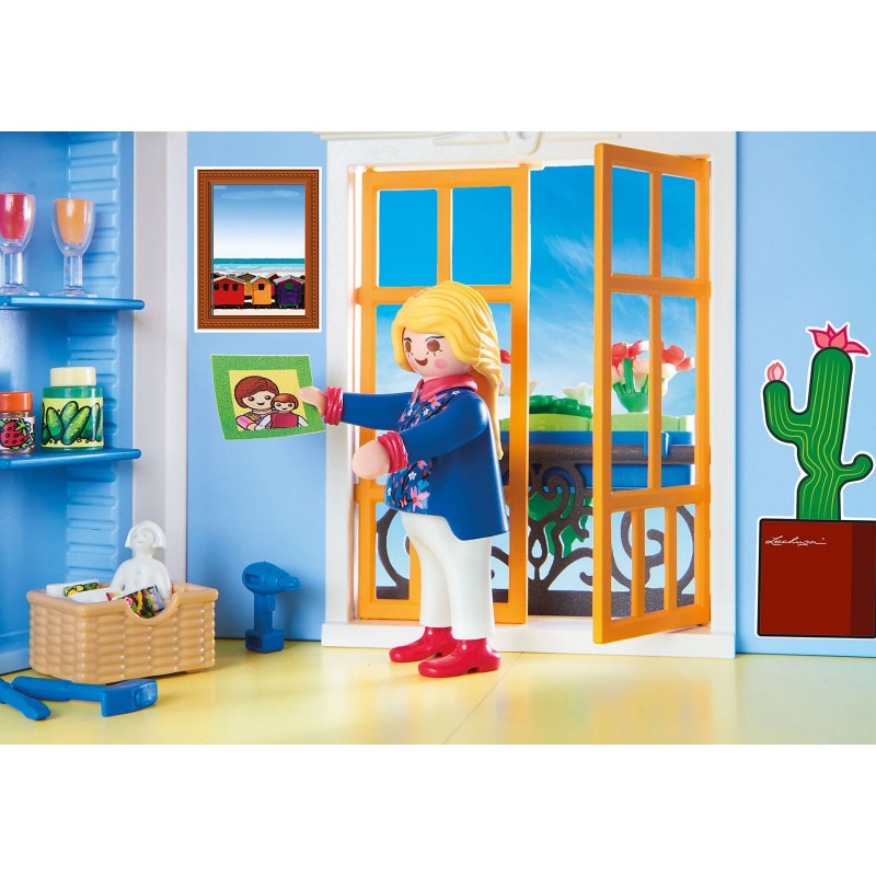 Playmobil Dollhouse Τριώροφο Κουκλόσπιτο 70205 - Playmobil, Playmobil Dollhouse