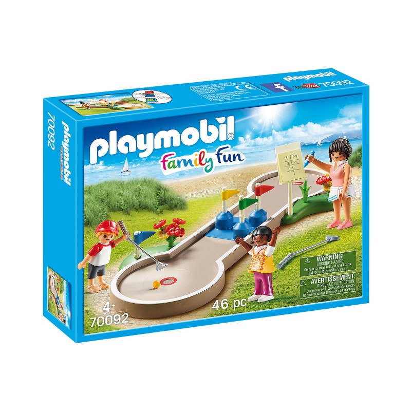 Playmobil Family Fun, Playmobil Playmobil Family Fun Μίνι Γκόλφ 70092