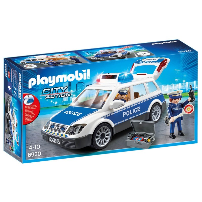 Playmobil City Action Περιπολικό Όχημα Με Φάρο Και Σειρήνα 6920 - Playmobil, Playmobil City Action