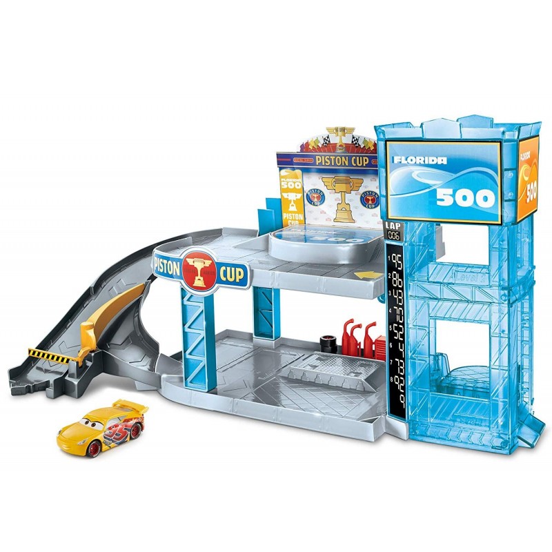 Cars 3 Γκαράζ Piston Cup Florida 500 FWL70 - Cars