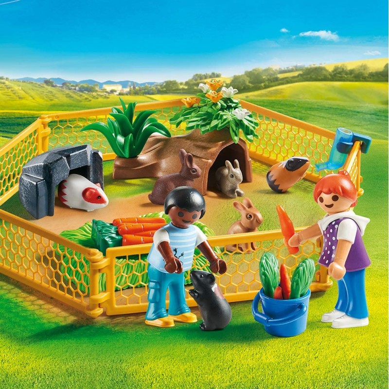 Playmobil Country Περιφραγμένος Χώρος Με Μικρά Ζωάκια 70137 - Playmobil, Playmobil Country