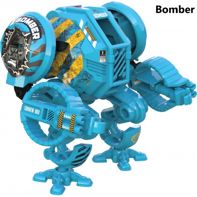 Pocket Titans Ρομπότ Με Αξεσουάρ - 1 Τεμάχιο 1888 φωτογραφία