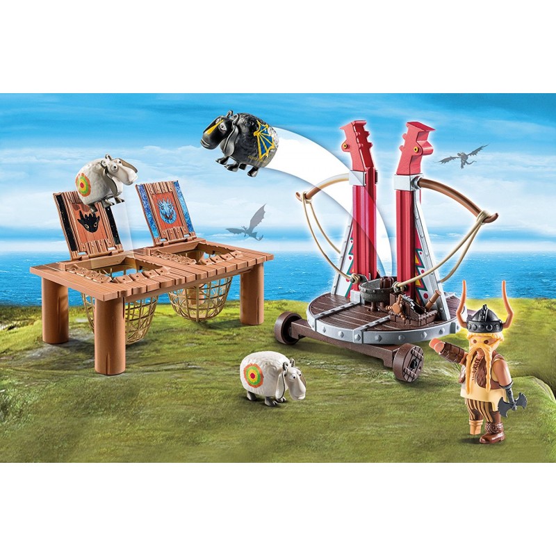Playmobil Dragons Ο Σκόρδος Με Καταπέλτη Προβάτων 9461 - Playmobil, Playmobil Dragons
