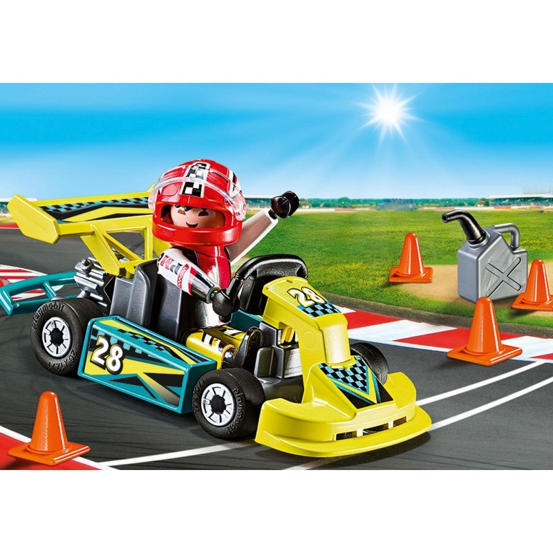 Playmobil Bαλιτσάκι Go-Kart 9322 - Playmobil, Playmobil City Action