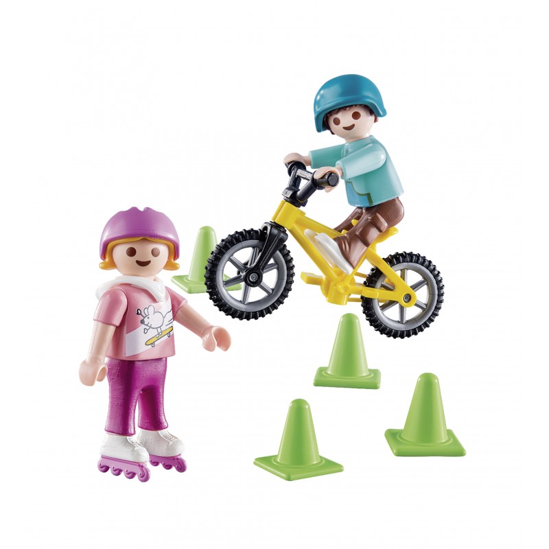 Playmobil Special Plus Παιδάκια Με Πατίνια Και Ποδήλατο BMX 70061 - Playmobil, Playmobil Special Plus