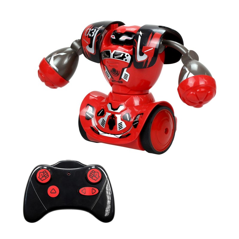 Silverlit Τηλεκατευθυνόμενο Robot Robo Kombat - Μονή Συσκευασία Προπόνησης - 2 Σχέδια 7530-88053 - Silverlit
