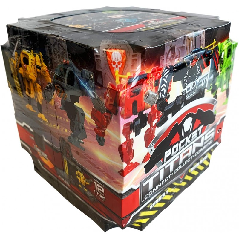 Pocket Titans Ρομπότ Με Αξεσουάρ - 1 Τεμάχιο 1888 φωτογραφία