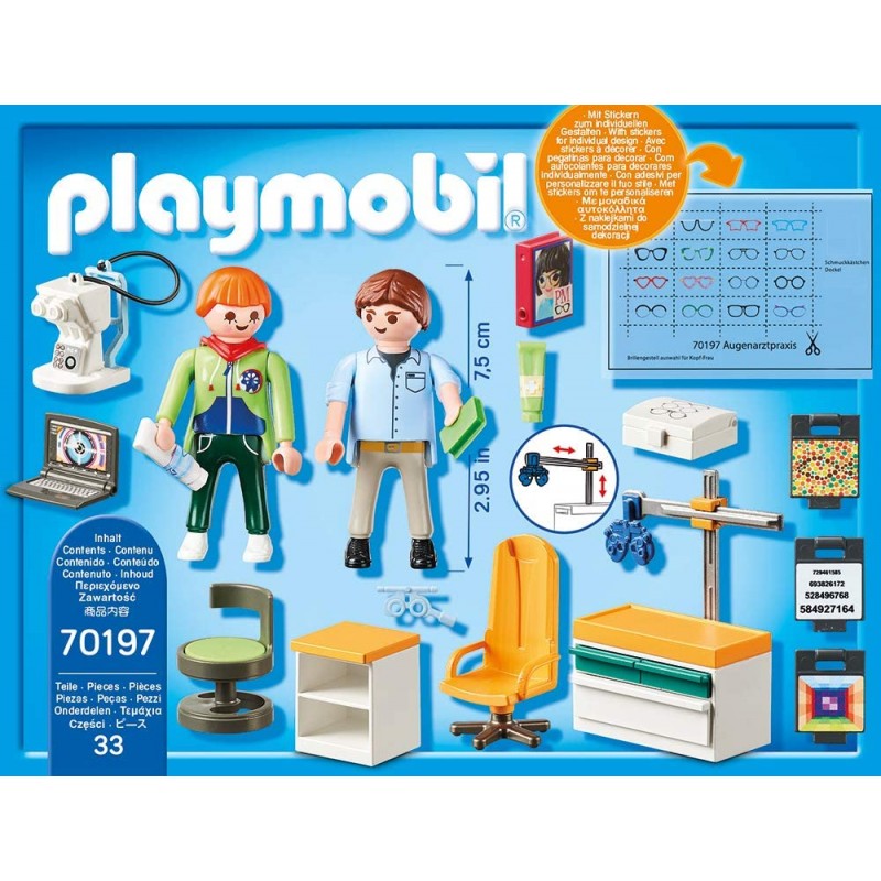 Playmobil City Life Οφθαλμιατρείο 70197 - Playmobil, Playmobil City Life