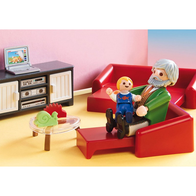 Playmobil Dollhouse Σαλόνι Κουκλόσπιτου 70207 - Playmobil, Playmobil Dollhouse