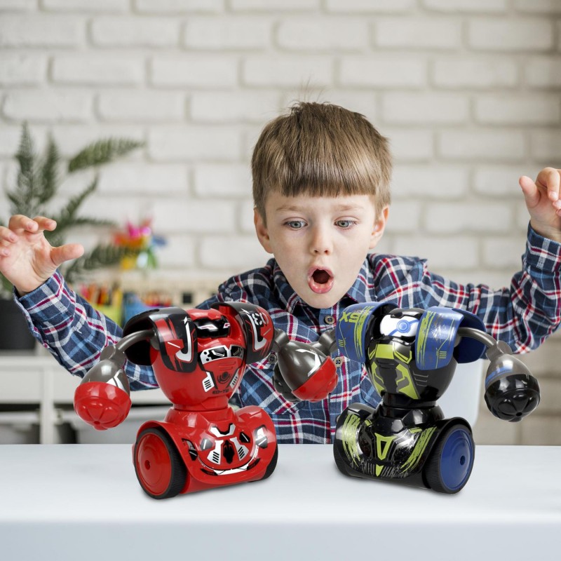 Silverlit Τηλεκατευθυνόμενο Robot Robo Kombat - Μονή Συσκευασία Προπόνησης - 2 Σχέδια 7530-88053 - Silverlit