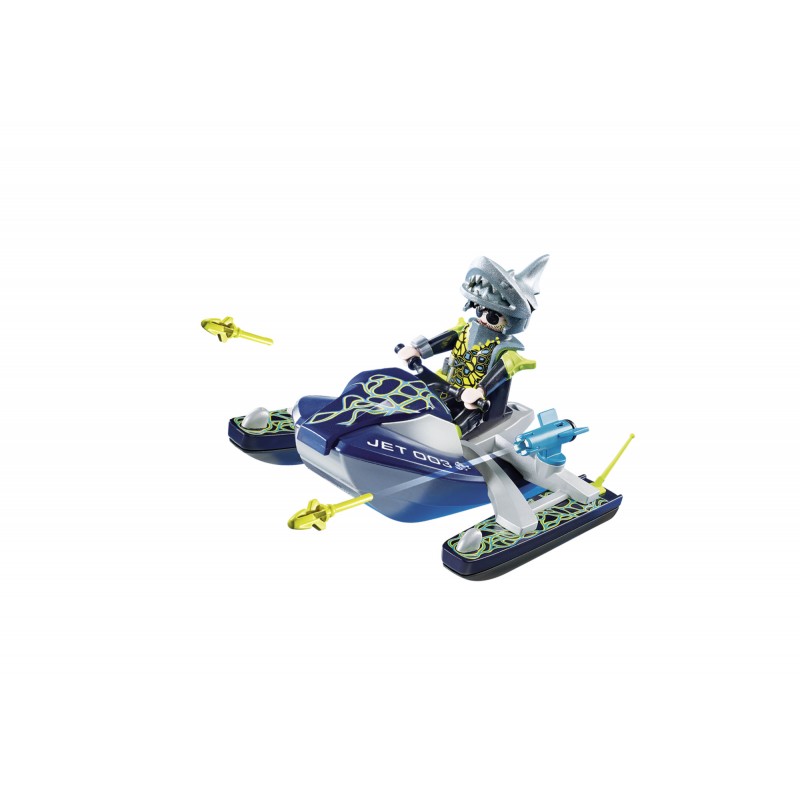 Playmobil Top Agents Aqua Scooter Της SHARK Team 70007 - Playmobil, Playmobil Top Agents