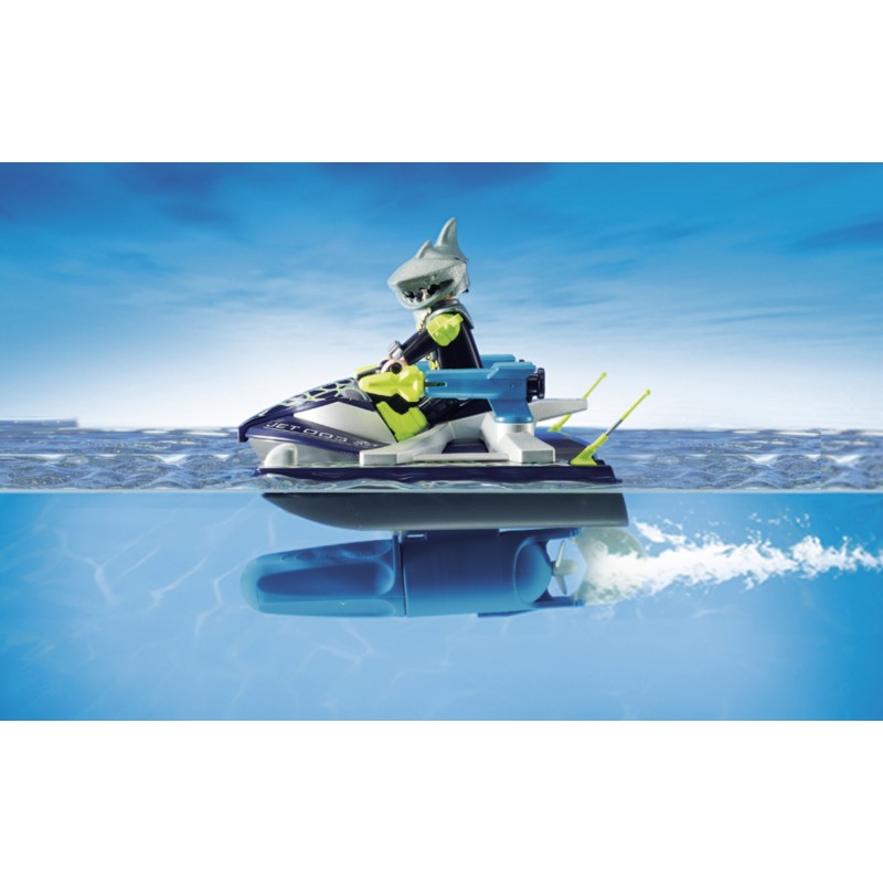 Playmobil Top Agents Aqua Scooter Της SHARK Team 70007 - Playmobil, Playmobil Top Agents