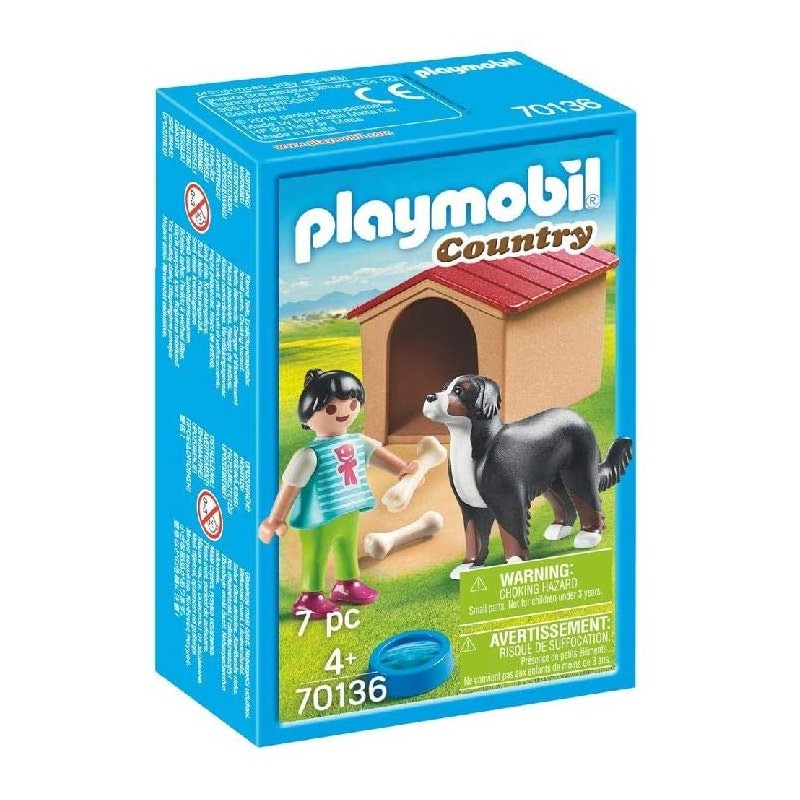 Playmobil Country Παιδικό Με Σκύλο 70136 - Playmobil, Playmobil Country