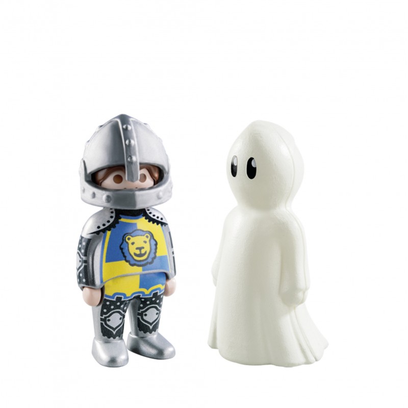 Playmobil 1.2.3 Ιππότης Με Φάντασμα 70128 - Playmobil, Playmobil 1.2.3