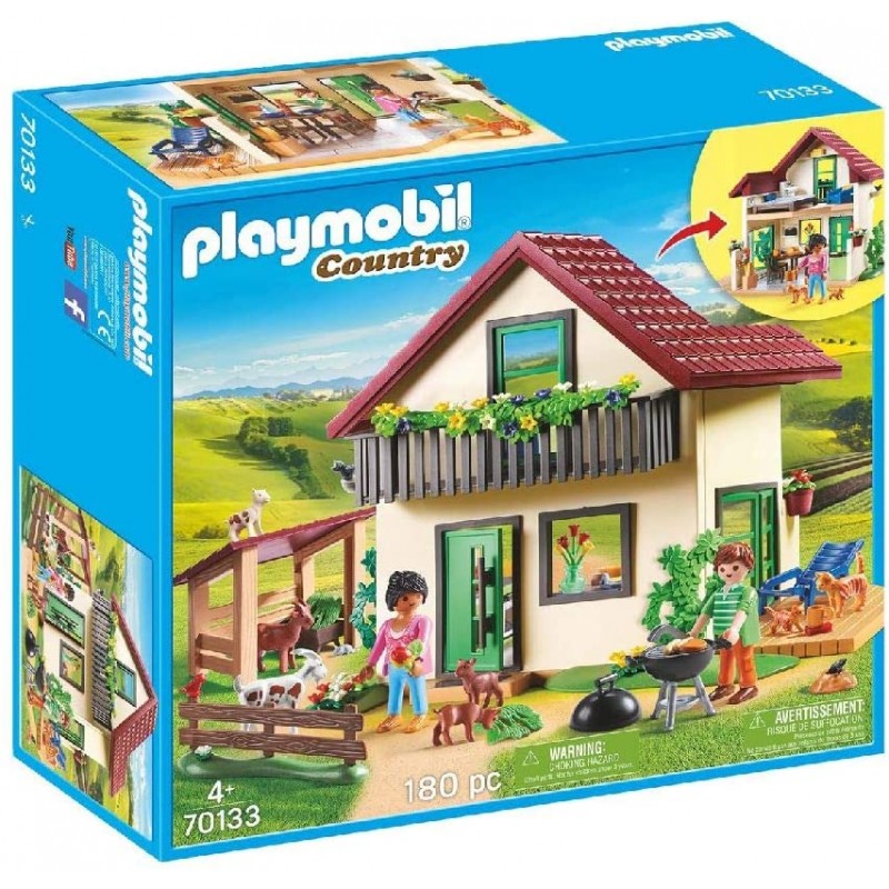 Playmobil Country Αγροικία Με Ζωάκια 70133 - Playmobil, Playmobil Country