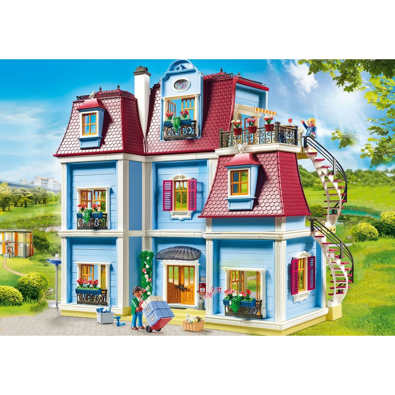 Playmobil Dollhouse Τριώροφο Κουκλόσπιτο 70205 - Playmobil, Playmobil Dollhouse