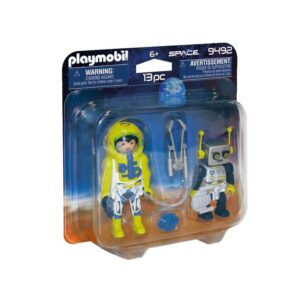 Playmobil Duo Pack Αστροναύτης Και Ρομπότ 9492 - Playmobil, Playmobil Duo Pack
