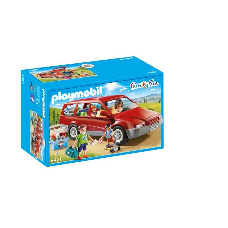 Playmobil Family Fun Οικογενειακό Πολυχρηστικό Όχημα - Family Car 9421 - Playmobil, Playmobil Family Fun